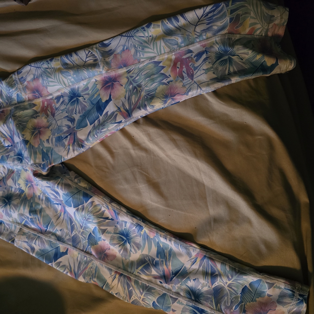 Urban Planet Floral Leggings - Multicolor